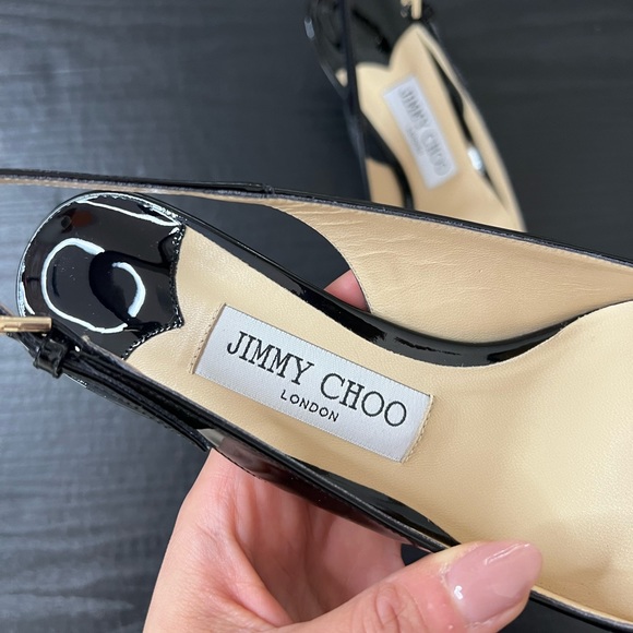 Jimmy Choo Blare Bow Slingback - Picture 3 of 10